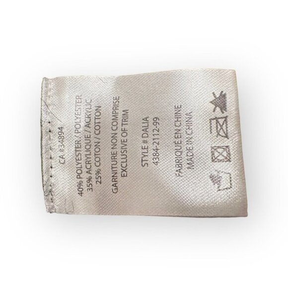 Women’s Becxy B 90’s Style Fuzzy Furry Sweater L Oversized - Picture 3 of 11